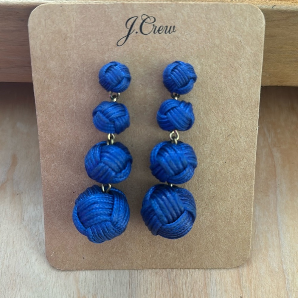 Jcrew Blue earrings